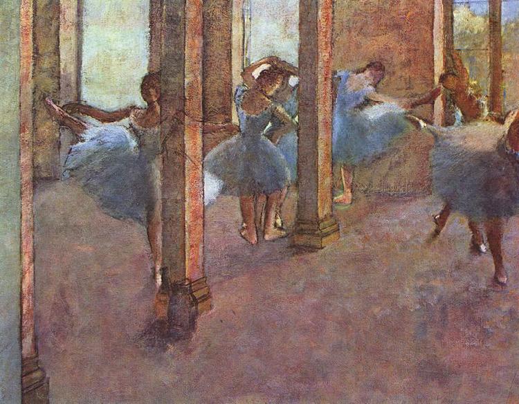 Edgar Degas Tanzerinnen im Foyer